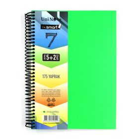 Çınar A4 175 Yaprak 5+2 Ayraçlı Spiralli Defter