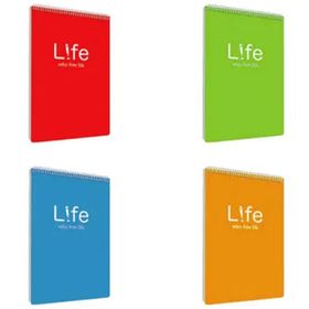 Çınar A4 Life Pp Kapak Çizgili 100 Yaprak Spiralli Bloknot