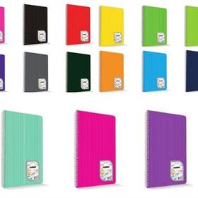 Çınar A5 Kareli Colormaxi Pp Kapak 96 Yaprak Spiralli Defter