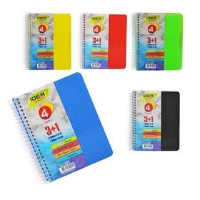 Çınar A6 120 Yaprak 3+1 Spiralli Ayraçlı Not Defteri