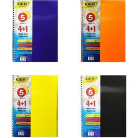 Çınar Ayraçlı İdea A5 4+1 Pp Kapak 150 Yaprak Spiralli Defter