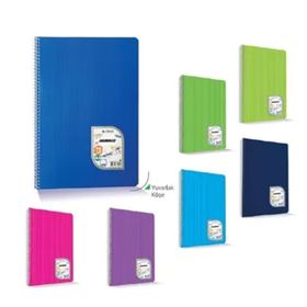 Çınar Dizayn Colormaxi 72 Yaprak Çizgisiz A5 Plastik Kapak Spiralli Defter
