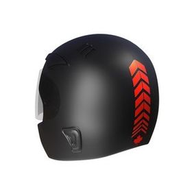 Çınar Extreme 2 Adet 5x16 cm Araba Ayna Bayrak Kırmızı Kask Sticker