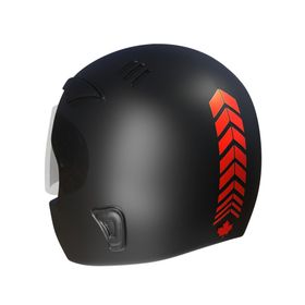 Çınar Extreme 2 Adet 5x16 cm Araba Ayna Bayrak Kırmızı Kask Sticker