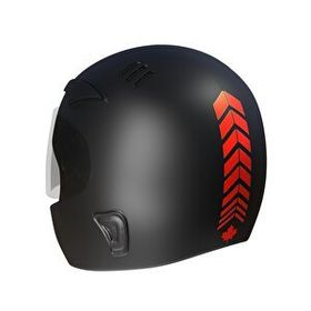 Çınar Extreme 2 Adet 5x16 cm Araba Ayna Bayrak Kırmızı Kask Sticker
