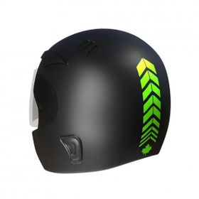 Çınar Extreme 2 Adet 5x16 cm Araba Ayna Floresan Yeşil Kask Sticker