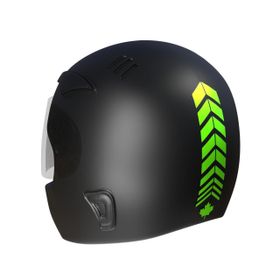 Çınar Extreme 2 Adet 5x16 cm Araba Ayna Floresan Yeşil Kask Sticker