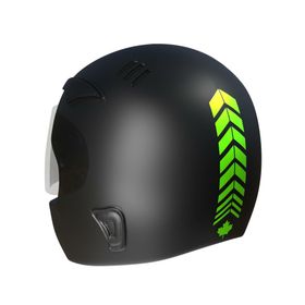 Çınar Extreme 2 Adet 5x16 cm Araba Ayna Floresan Yeşil Kask Sticker