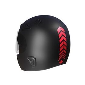 Çınar Extreme 2 Adet 5x16 cm Sport Kask Araba Ayna Reflektif Kırmızı Kask Sticker