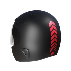 Çınar Extreme 2 Adet 5x16 cm Sport Kask Araba Ayna Reflektif Kırmızı Kask Sticker