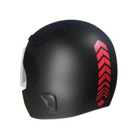 Çınar Extreme 2 Adet 5x16 cm Sport Kask Araba Ayna Reflektif Kırmızı Kask Sticker