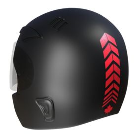 Çınar Extreme 2 Adet 5x16 cm Sport Kask Araba Ayna Reflektif Kırmızı Kask Sticker