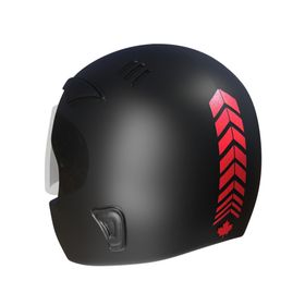 Çınar Extreme 2 Adet 5x16 cm Sport Kask Araba Ayna Reflektif Kırmızı Kask Sticker