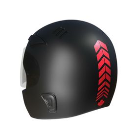 Çınar Extreme 2 Adet 5x16 cm Sport Kask Araba Ayna Reflektif Kırmızı Kask Sticker