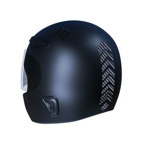 Çınar Extreme 2 Adet 5x16 cm Sport Kask Araba Ayna Siyah Karbon Fiber Dokulu Kask Sticker
