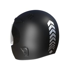 Çınar Extreme 2 Adet 5x16 cm Sport Kask Araba Ayna Yaldızlı Gümüş Kask Sticker