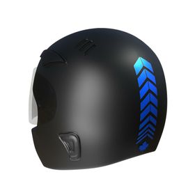 Çınar Extreme 2 Adet Sport Kask Araba Ayna Reflektif Mavi Kask Sticker