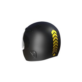 Çınar Extreme 2 Adet Sport Kask Araba Ayna Reflektif Sarı Kask Sticker