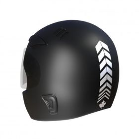 Çınar Extreme 2 Adet Sport Kask Araba Ayna Süt Beyaz Kask Sticker