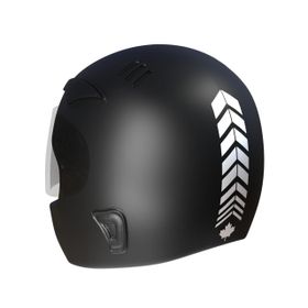 Çınar Extreme 2 Adet Sport Kask Araba Ayna Süt Beyaz Kask Sticker