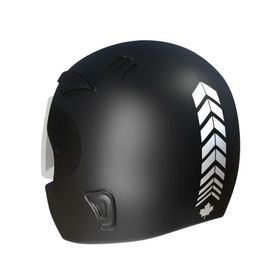 Çınar Extreme 2 Adet Sport Kask Araba Ayna Süt Beyaz Kask Sticker