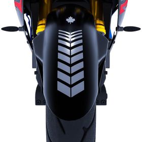 Çınar Extreme 2 Adet Sport Motosiklet Çamurluk Taş Grisi Kask Sticker