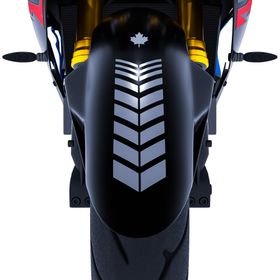 Çınar Extreme 2 Adet Sport Motosiklet Çamurluk Taş Grisi Kask Sticker