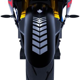 Çınar Extreme 2 Adet Sport Motosiklet Çamurluk Taş Grisi Kask Sticker