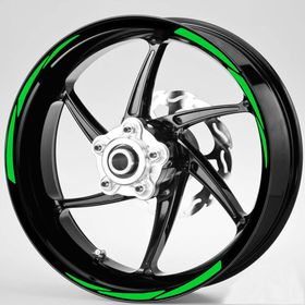 Çınar Extreme 3 Parçalı Floresan Yeşil Jant Şeridi Sticker