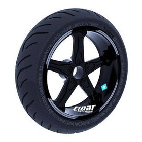 Çınar Extreme Double Stripe Tasarımlı Taş Grisi Jant Şeridi Sticker