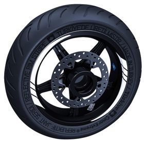 Çınar Extreme Floresan Beyaz Moto GP İç Jant Şeridi Sticker