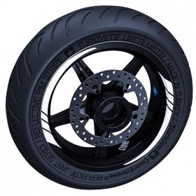 Çınar Extreme Floresan Beyaz Moto GP İç Jant Şeridi Sticker