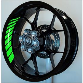 Çınar Extreme Floresan Yeşil Gp Racing İç Jant Şeridi Sticker