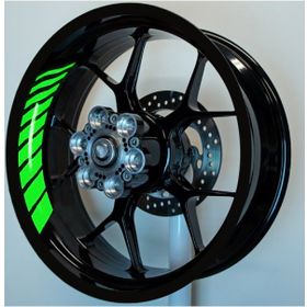 Çınar Extreme Floresan Yeşil Gp Racing İç Jant Şeridi Sticker