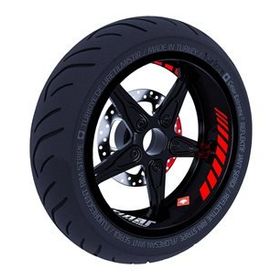 Çınar Extreme Gp Racing Bayrak Kırmızı İç Jant Şeridi Sticker