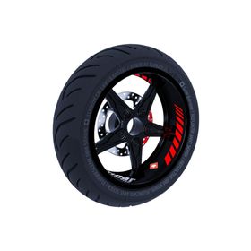 Çınar Extreme Gp Racing Bayrak Kırmızı İç Jant Şeridi Sticker