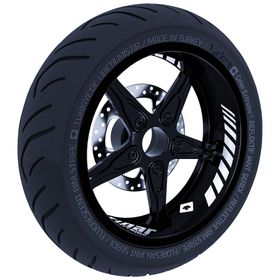Çınar Extreme Gp Racing İç Jant Şeridi Sticker Reflektif Floresan Renkler