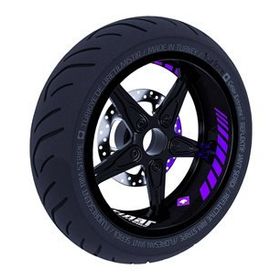 Çınar Extreme Gp Racing Patlıcan Moru İç Jant Şeridi Sticker