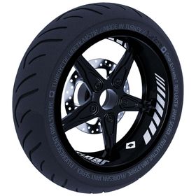 Çınar Extreme Gp Racing Reflektif Gri İç Jant Şeridi Sticker