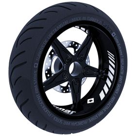 Çınar Extreme Gp Racing Reflektif Gri İç Jant Şeridi Sticker