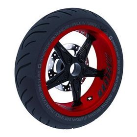 Çınar Extreme Gp Racing Siyah Karbon Fiber Dokulu İç Jant Şeridi Sticker