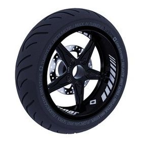 Çınar Extreme Gp Racing Yaldızlı Gümüş İç Jant Şeridi Sticker