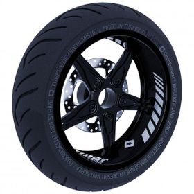 Çınar Extreme Gp Racing Yaldızlı Gümüş İç Jant Şeridi Sticker