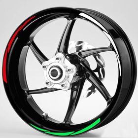 Çınar Extreme İtaly Desing 3 Renk 3 Parçalı Reflektif Jant Şeridi Sticker