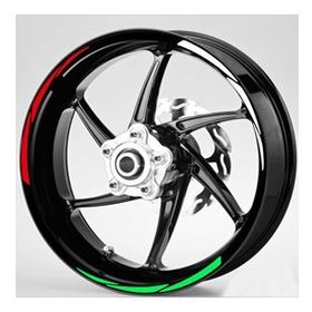 Çınar Extreme İtaly Desing 3 Renk 3 Parçalı Reflektif Jant Şeridi Sticker