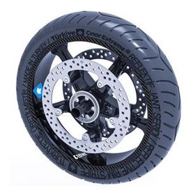 Çınar Extreme Karbon Fiber Dokulu 4 Parçalı Kesikli Jant Şeridi Sticker