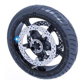 Çınar Extreme Karbon Fiber Dokulu 4 Parçalı Kesikli Jant Şeridi Sticker