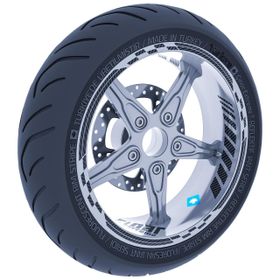 Çınar Extreme Karbon Fiber Dokulu Moto GP İç Dış Jant Şeridi Takım Sticker