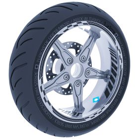 Çınar Extreme Karbon Fiber Dokulu Moto GP İç Dış Jant Şeridi Takım Sticker