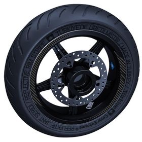 Çınar Extreme Karbon Fiber Dokulu Moto GP İç Jant Şeridi Sticker